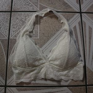 NWOT Lace Halter Bralette